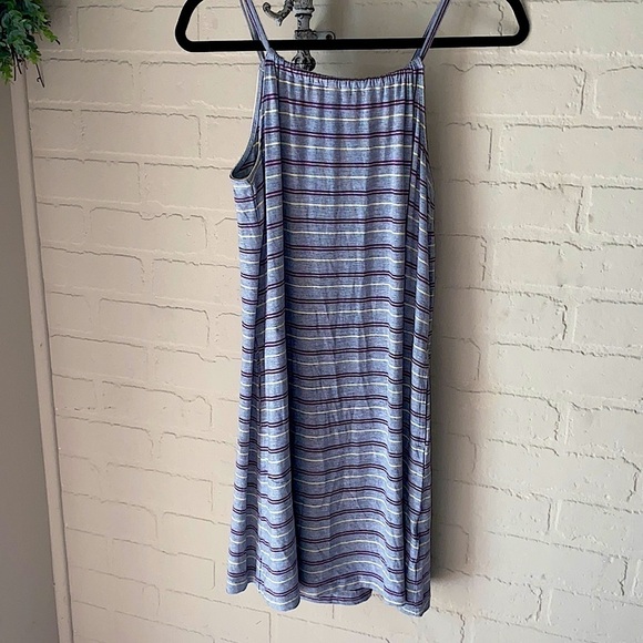 Alfani nightgown super soft xs has pockets NEW striped pajamas - Picture 2 of 6